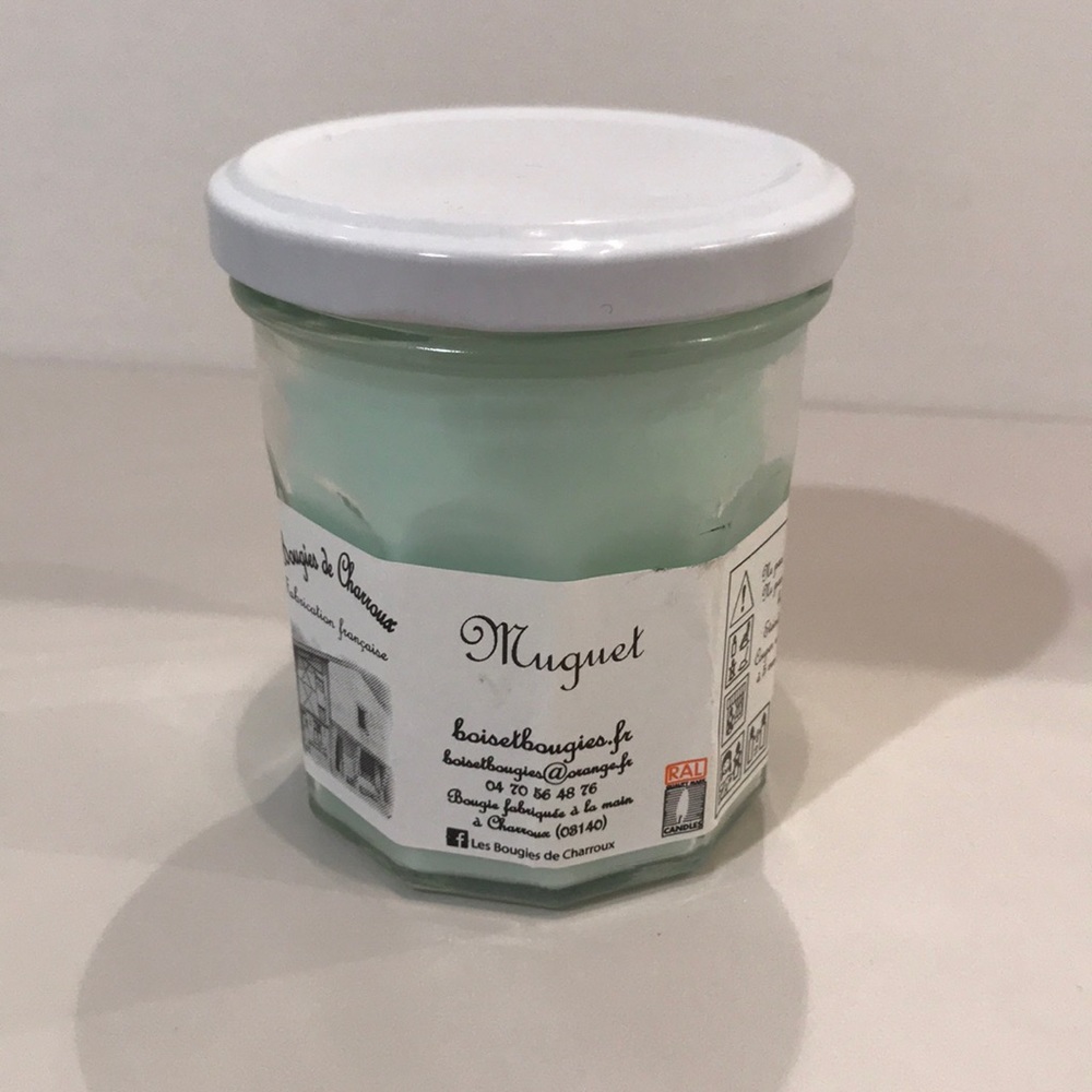 French Candle in « Muguet » (Lily of the Valley)